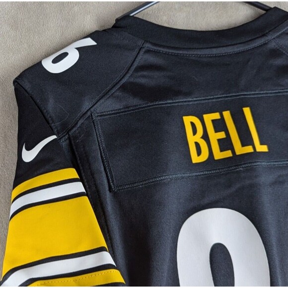 Pittsburgh Steelers NFL Black #26 LeVon Bell jersey  SZ Youth Medium - Picture 8 of 11